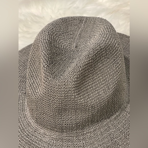 Gray Wide Rim Hat (nwot) - Picture 2 of 6